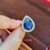 Sana Zirconia Ring - Blue