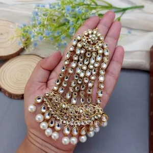 Shiza Kundan Bridal Passa