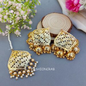 Simran Jadau Earrings - Champagne