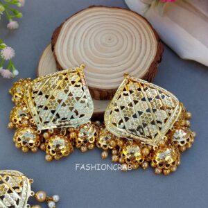 Simran Jadau Earrings - Champagne