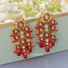 Tehnaaz Kundan Earrings - Pink-03 Tehnaaz Kundan Earrings - Pink