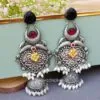 Vismaya Brass Earrings - Black Vismaya Brass Earrings - Black