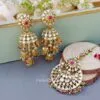 Zoya Earrings and Maangtikka Set - Multicolor