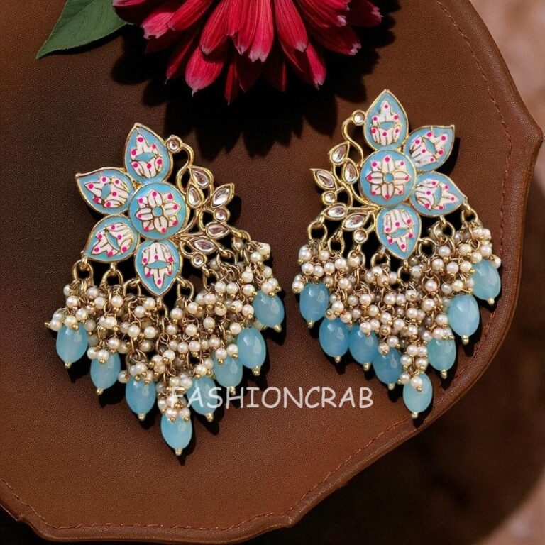 Blue Earrings for Wedding