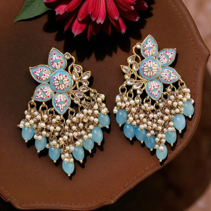 Blue Earrings for Wedding
