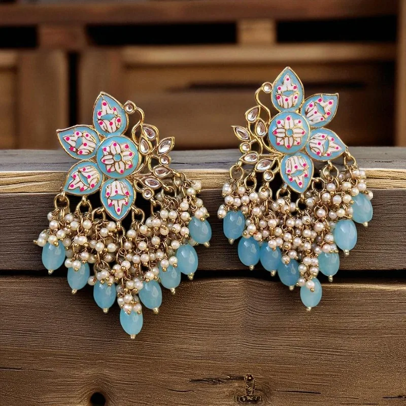 Blue Earrings for Wedding