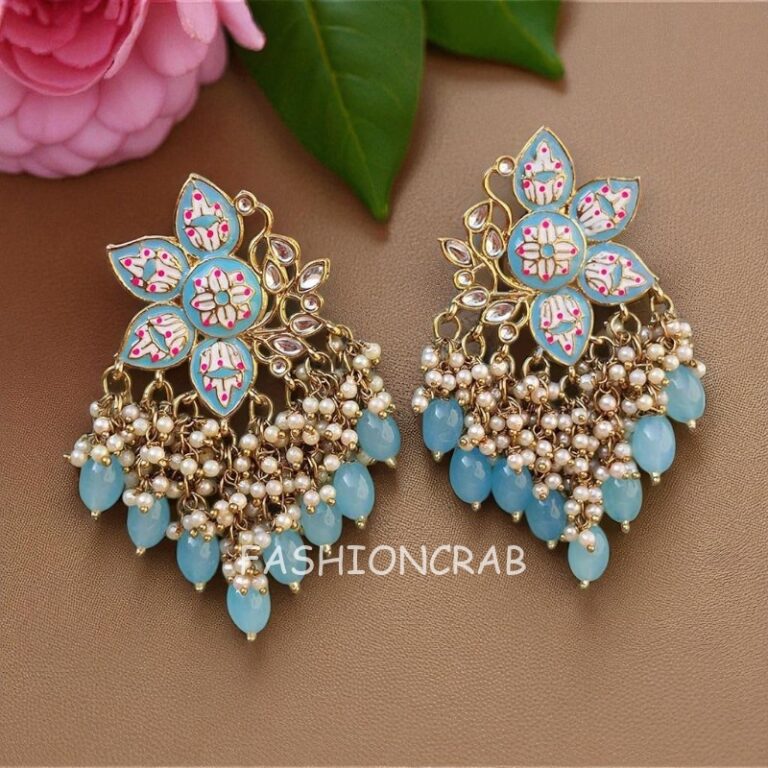 Blue Earrings for Wedding