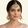 Earrings with Tikka Set for Wedding Function