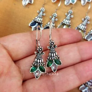 Ellie Oxidised Earrings - combo of 6