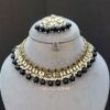 Katyayani Mirror Jewellery Set - Black