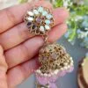 Katyayani Mirror Jewellery Set - Lavender-04 Katyayani Mirror Jewellery Set - Lavender