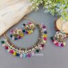Katyayani Mirror Jewellery Set - Multicolor Katyayani Mirror Jewellery Set - Multicolor