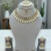 Katyayani Mirror Jewellery Set - White