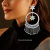 Kriti Sanon Oxidised Earrings-08 Kriti Sanon Oxidised Earrings