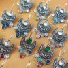 Olivia Oxidised Earrings - combo of 6-02 Olivia Oxidised Earrings - combo of 6