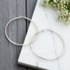 Silver Hoop Earrings