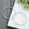 Silver Hoop Earrings-02 Silver Hoop Earrings