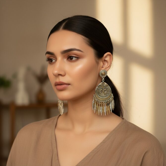 Amoha Oxidized Earrings-06 Amoha Oxidized Earrings