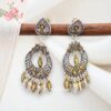 Isha Oxidized Silver Earrings-03 Isha Oxidized Silver Earrings