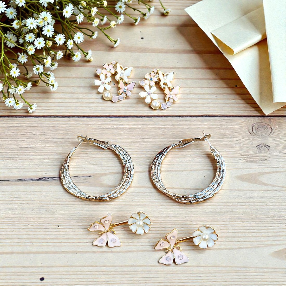 Laura Western Earring Combo | FashionCrab.com