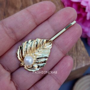 Leaf Shaped Hair Pins for Girls
