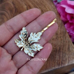 Leaf Shaped Hair Pins for Girls