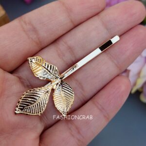 Leaf Shaped Hair Pins for Girls