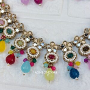 Navee Mirror Jewellery Set - Multicolor
