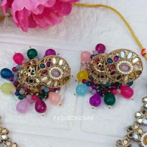 Navee Mirror Jewellery Set - Multicolor