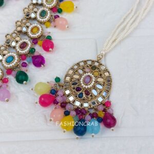 Navee Mirror Jewellery Set - Multicolor