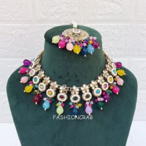 Navee Mirror Jewellery Set - Multicolor