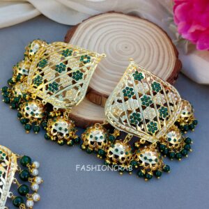 Simran Jadau Earrings – Green