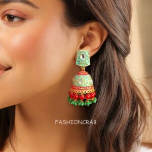 Sonarika Green Jhumka
