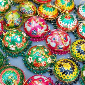 Assorted Meenakari Set of Earrings 5