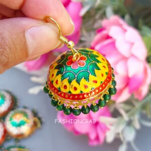 Assorted Meenakari Set of Earrings 5