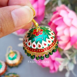 Assorted Meenakari Set of Earrings 5