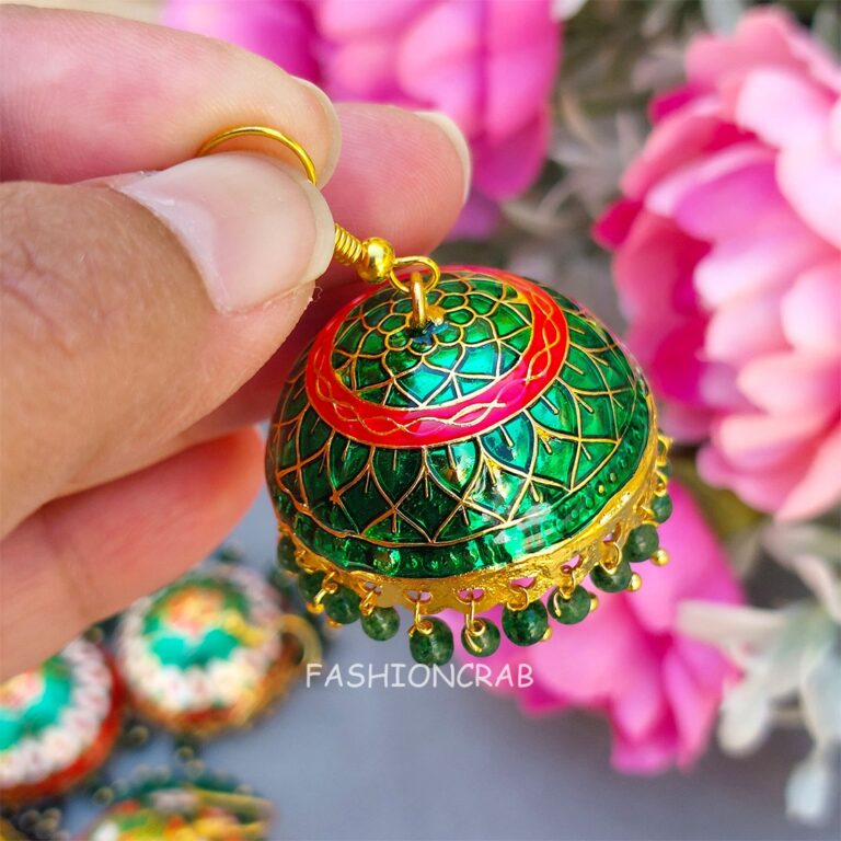 Assorted Meenakari Set of Earrings 5