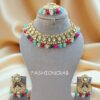 Kundan Bridal Multicolor Necklace Set for Wedding