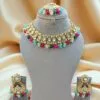 Kundan Bridal Multicolor Necklace Set for Wedding