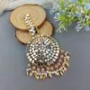Mirror Maang Tikka -Peach-01 Mirror Maang Tikka -Peach