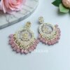 Pink Chandbali Earring Pink Chandbali Earring