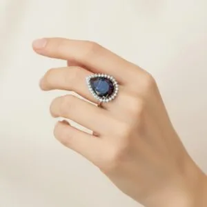 Purple Zirconia Women Ring