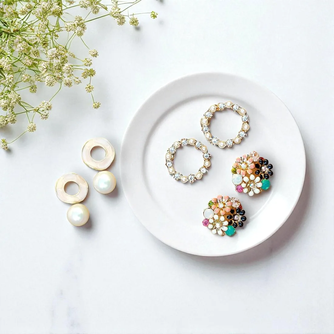 Alice Western Earring Set Combo