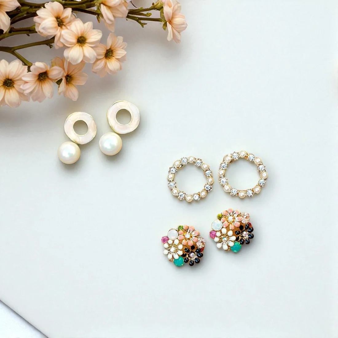 Alice Western Earring Set Combo