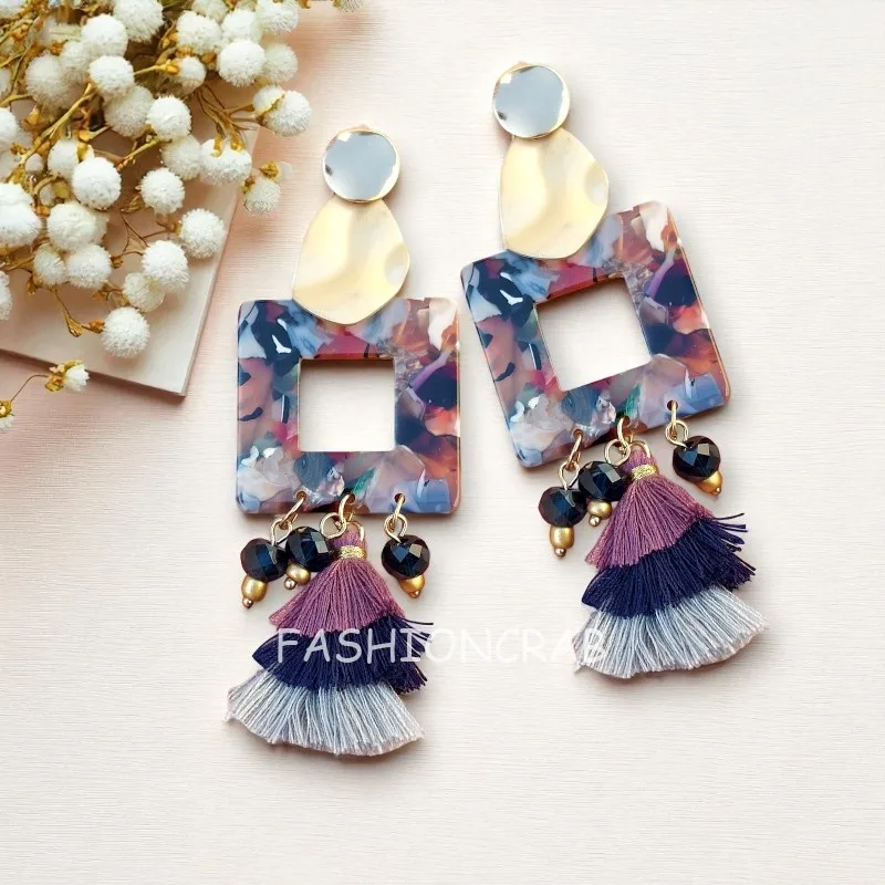 Nicole Tassel Earrings