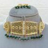 Rehana Jadau Jewellery Dark Green 02 Rehana Jadau Jewellery Dark Green