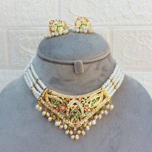 Simi Jadau Set Multicolor