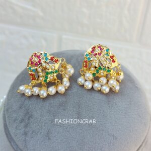 Simi Jadau Set Multicolor