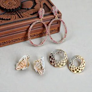 Stud Earrings Combo