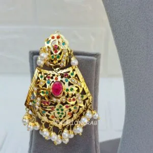 Surveen Jadau Jewellery Multicolor